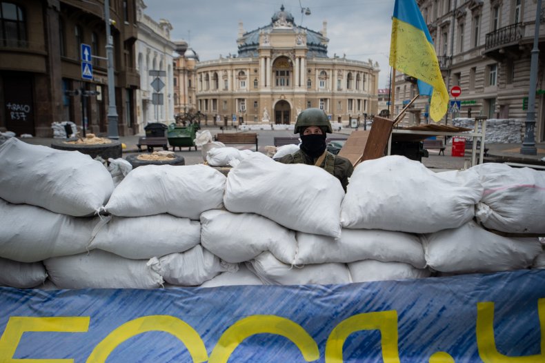 odesa ukraine missile strike intercepted