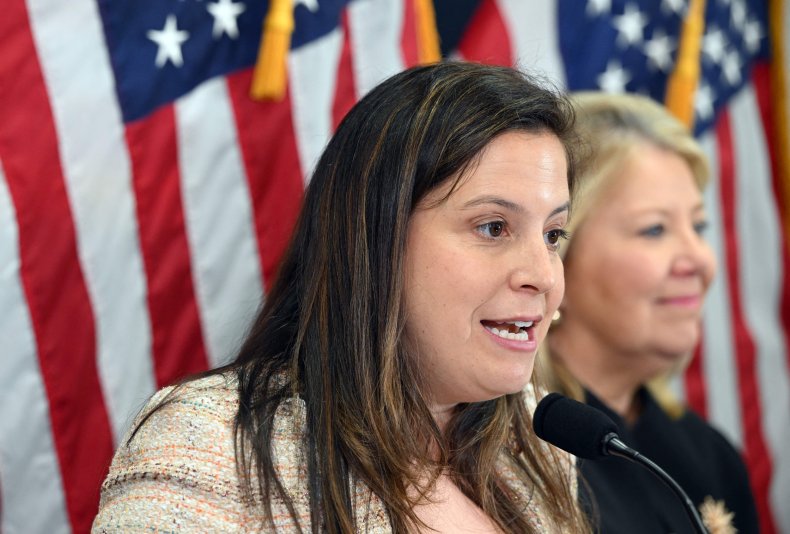 Stefanik confronted about House GOP's "paralyzed chaos"