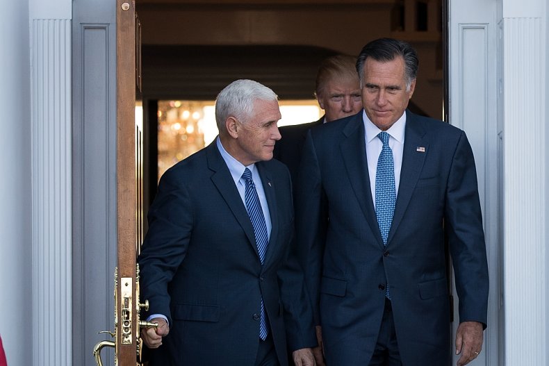 mike pence responds to mitt romney