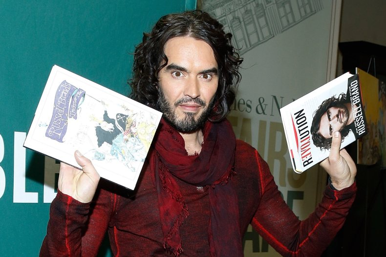 Russell Brand's relationship with publisher suspended