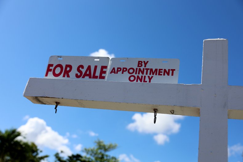 House for sale sign