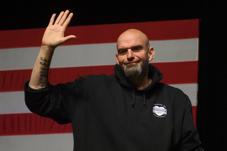 John Fetterman stabs Ron DeSantis