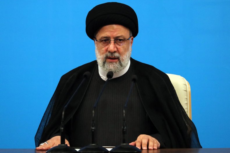 Iran, President, Ebrahim, Raisi, at, press, conference