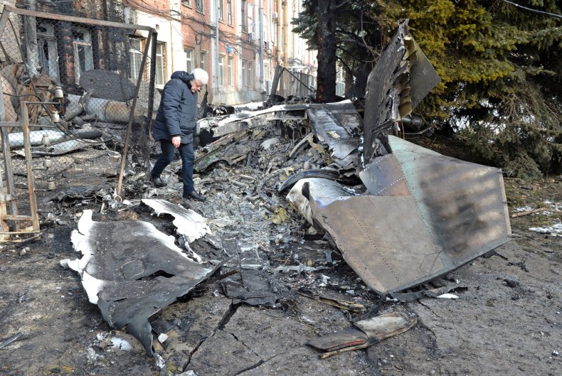 Plane crash Kharkiv