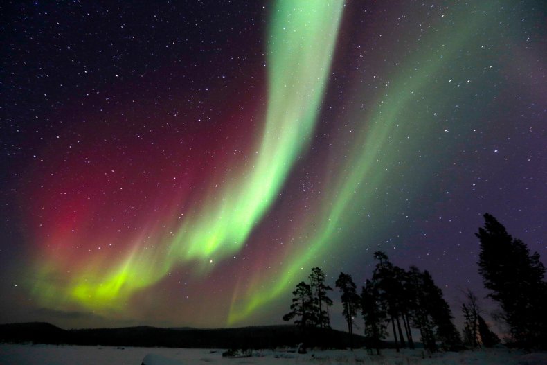 red aurora