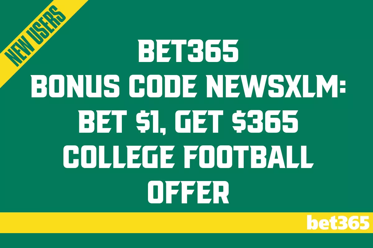 Bet365 Bonus Code NFL: Bet $1 on NFL Sunday, Get $365 Win or Lose