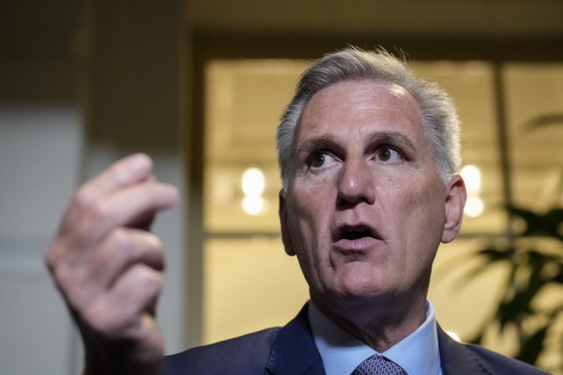McCarthy's eviction notice was reportedly found at the Capitol