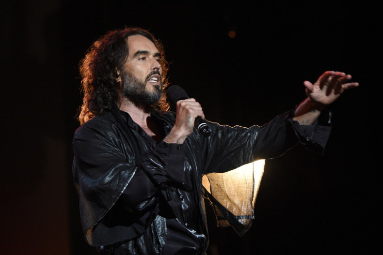 Russell Brand in January 2020