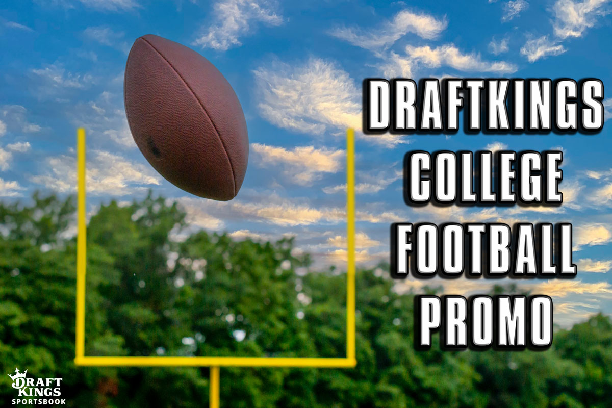 DraftKings College Football Promo: Bet $5, Get $200 Bonus for Any Game