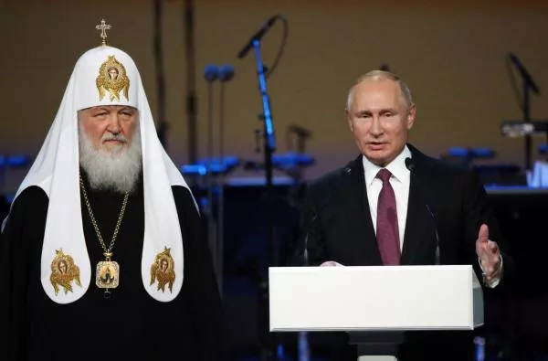 Vladimir Putin and Patriarch Kirill