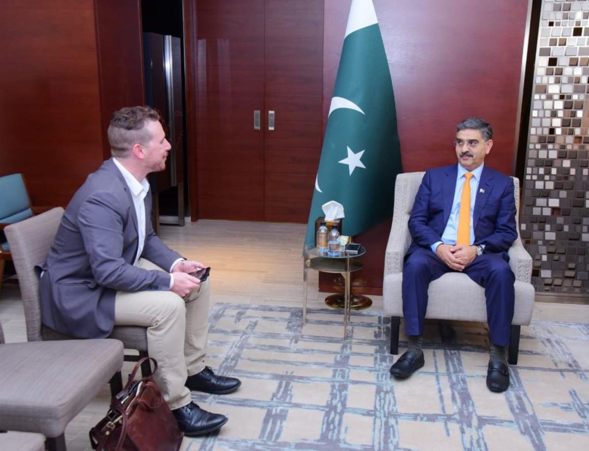 Pakistan, caretaker, PM, Kakar, interviewed, by, Newsweek