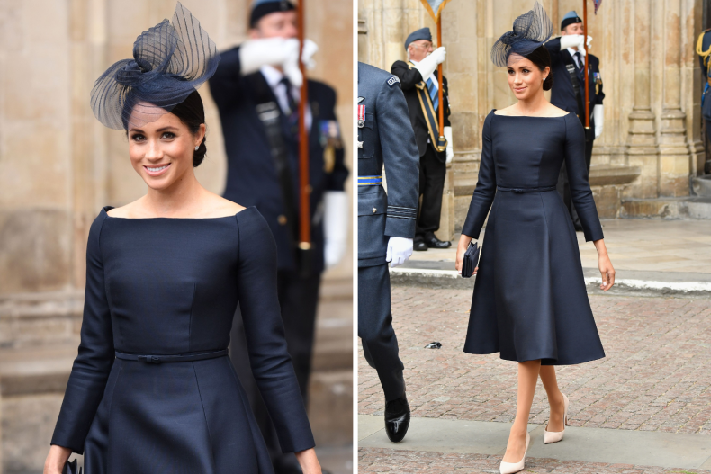 Meghan Markle Christian Dior RAF 100