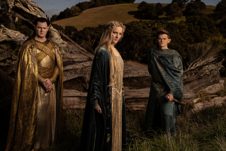 Benjamin Walker, Morfydd Clark and Robert Aramayo