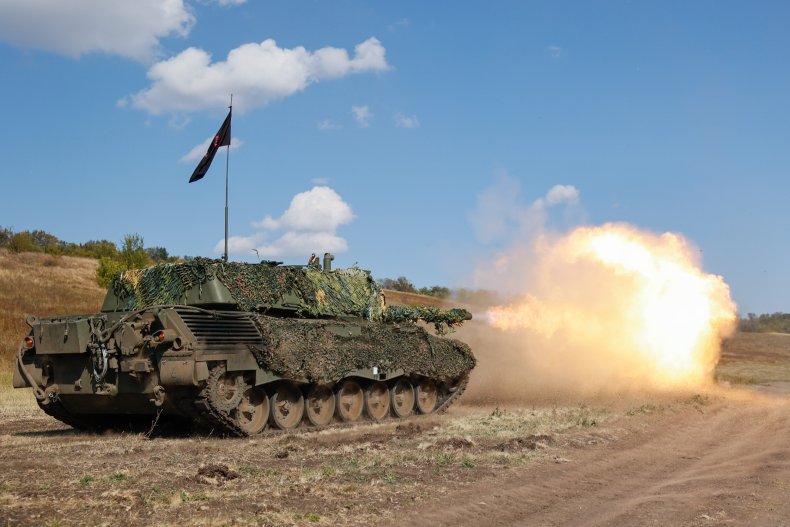 Xe tăng Leopard Ukraine Đan Mạch Đức Nga Chiến tranh