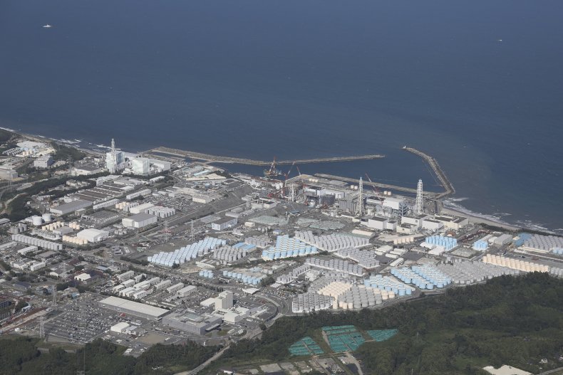 Japan, Fukushima, nuclear, power, plant, aerial, view