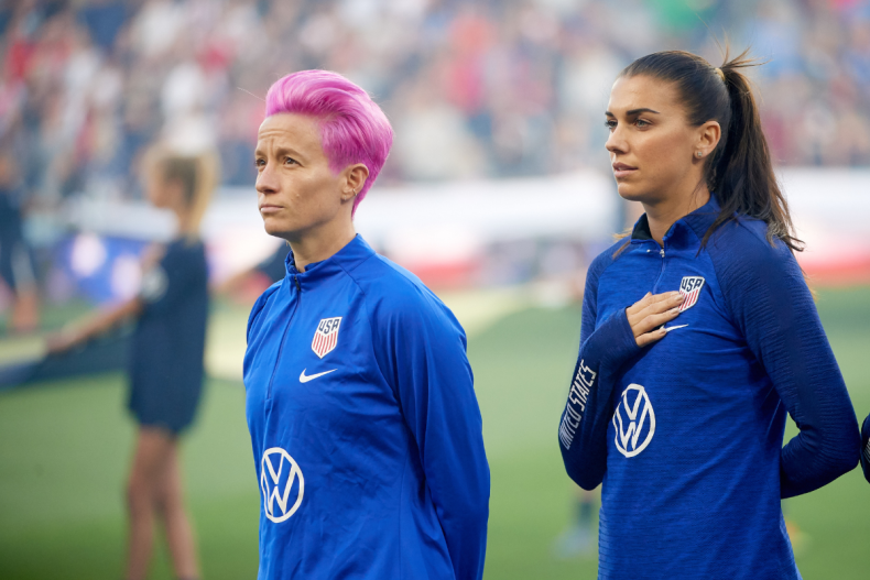 Megan Rapinoe and Alex Morgan, 2023