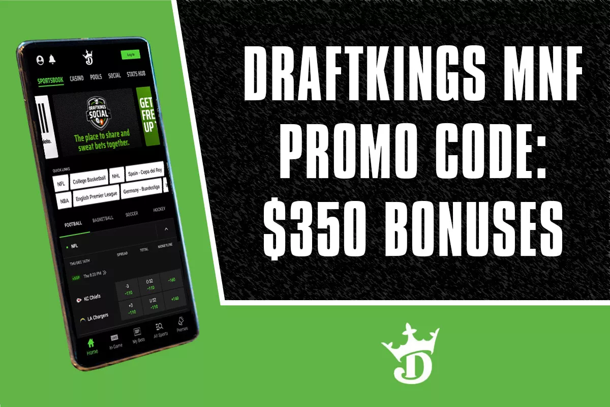 DraftKings Promo Code for $350 in Bonus Bets for Monday Night Football -  Bleacher Nation