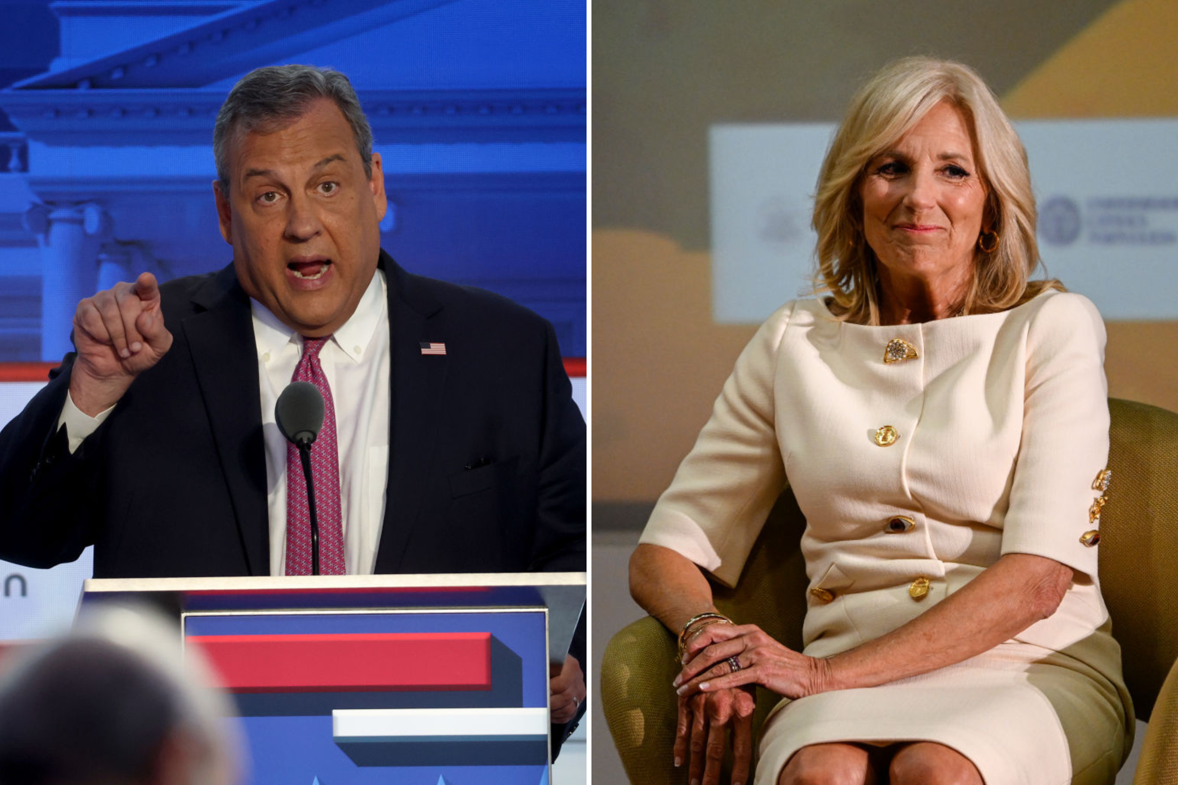Chris Christie attaque Jill Biden pendant le débat suscite la fureur : « dégoûtant »