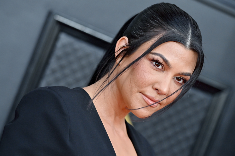 Kourtney Kardashian in April 2022
