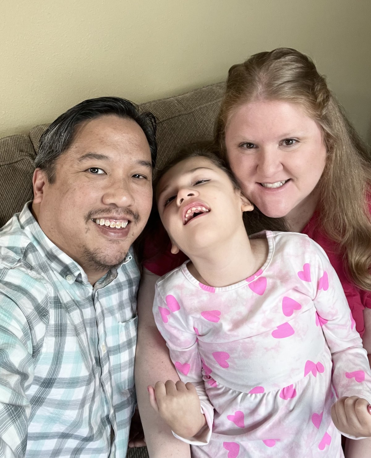 Jennifer and Philip Palermo with daughter