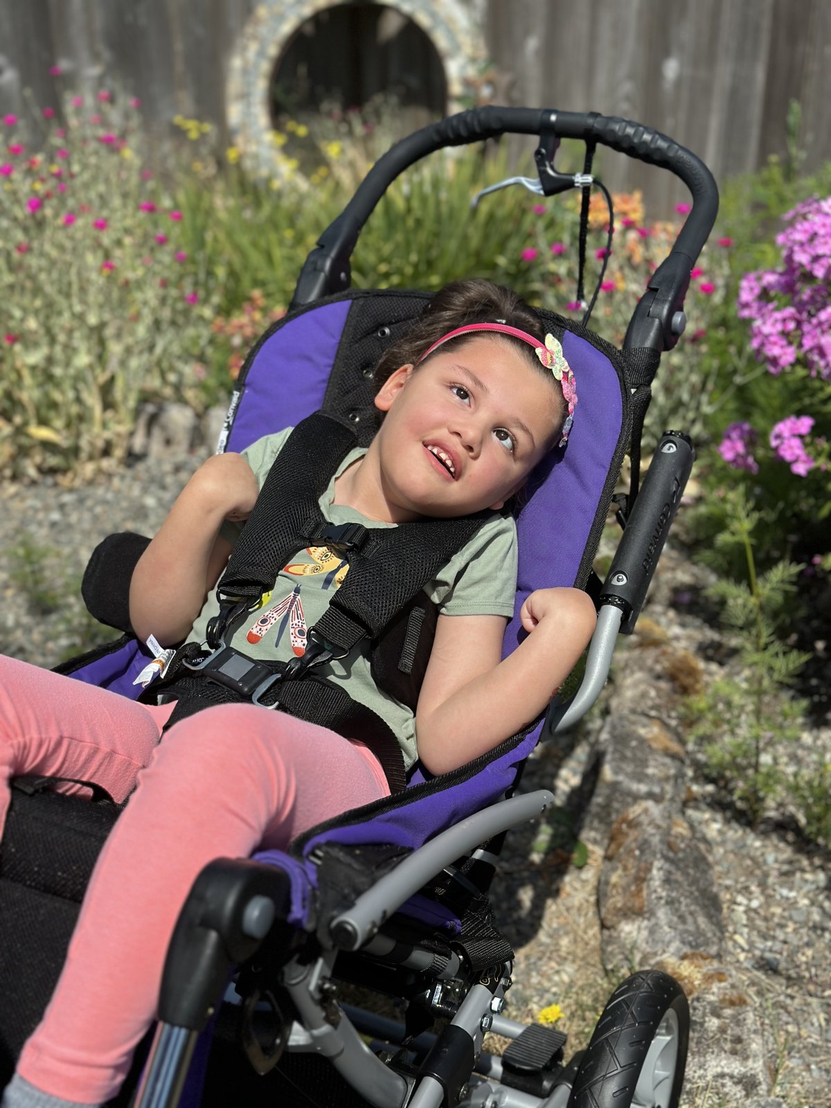 Amelia Palermo with Batten disease