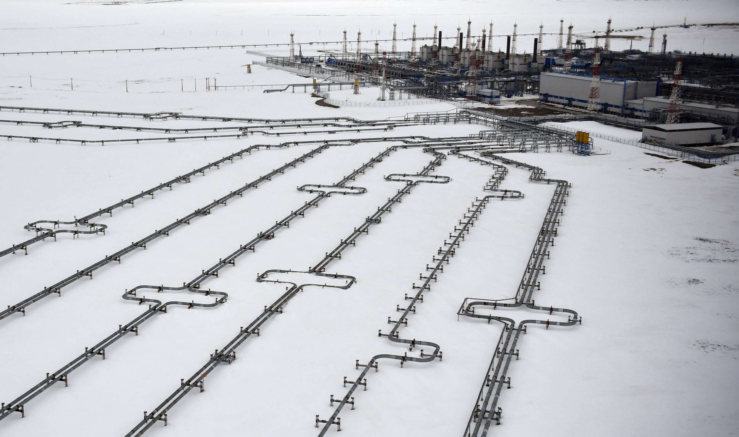 Russlands Gasproduktion bricht auf das Niveau der späten UdSSR ein