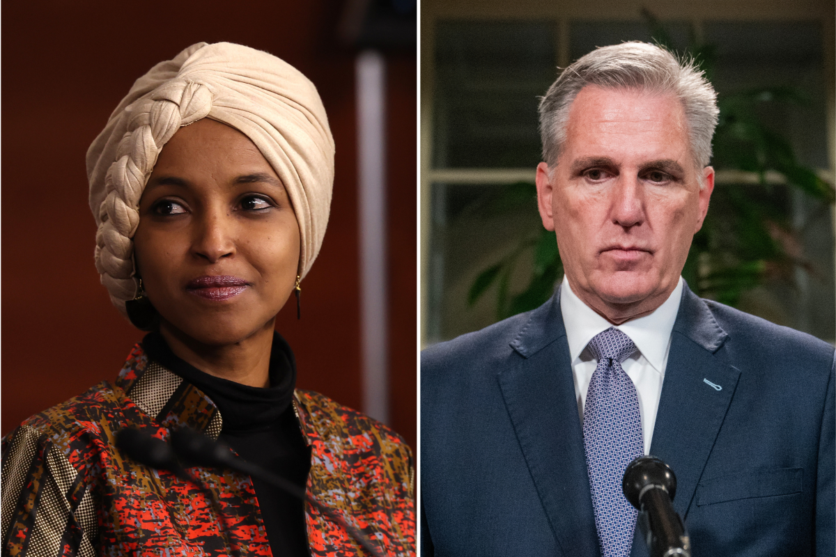 Ilhan Omar Names Democrats Price To Save Kevin McCarthy As Shutdown ilhan-omar-names-democrats-price-to-save-kevin-mccarthy-as-shutdown