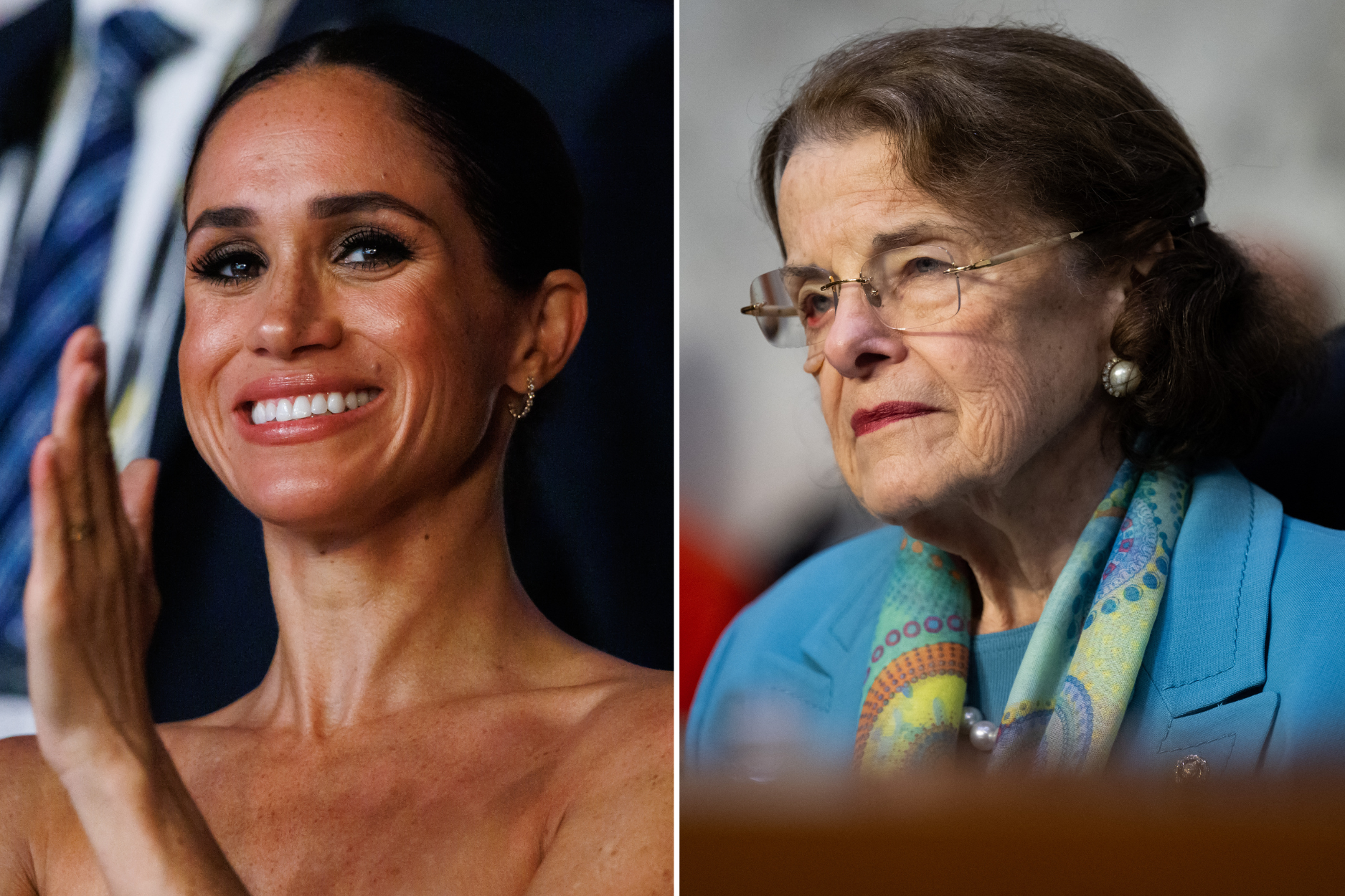 Rumor Meghan Markle Could Replace Dianne Feinstein Sparks Ridicule