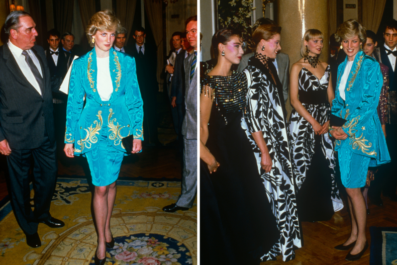 Princess Diana Fashion Show in Madrid 1987