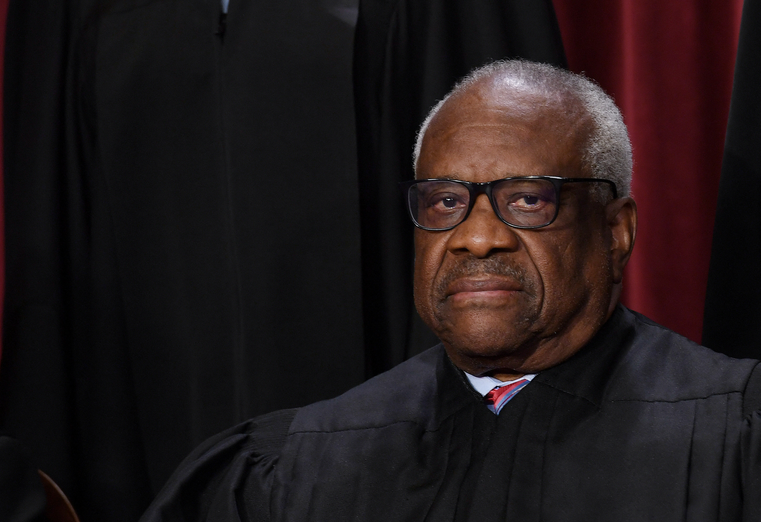 Clarence Thomas In Spotlight As Supreme Court Delivers Blow To Trump Ally Newsweek 