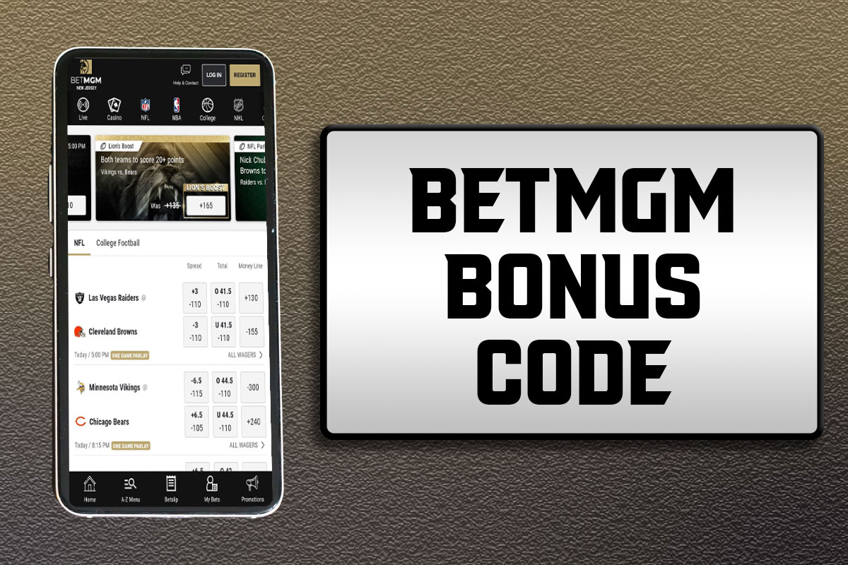 BetMGM Bonus Codes for MNF: TODAY for up to $1,500 Promo