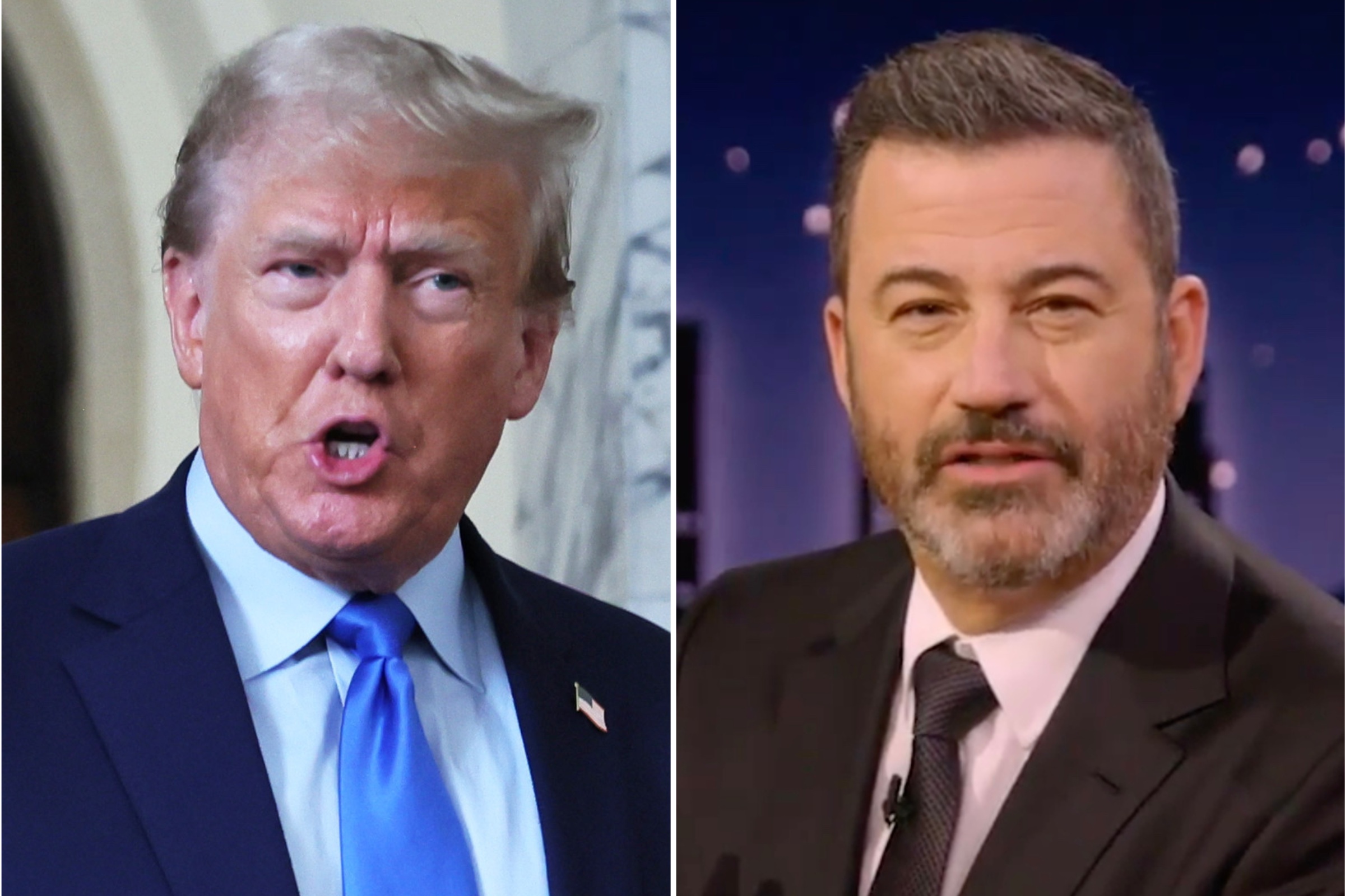 Jimmy Kimmel Takes Aim At Donald Trump In Blistering 'Live' Return ...