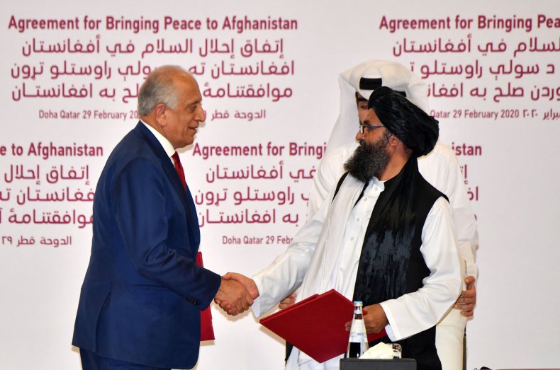 US, Taliban, sign, peace, deal, in, Qatar