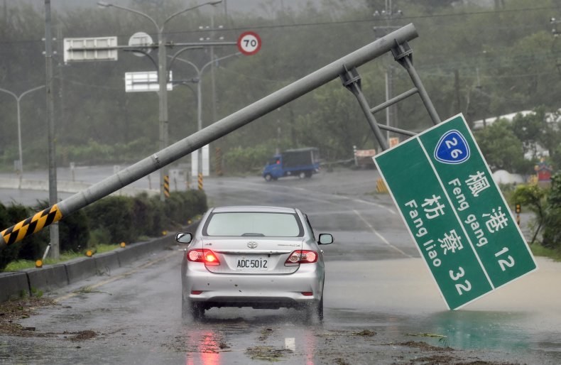 Typhoon Headed Toward Taiwan Nuclear Power Plant