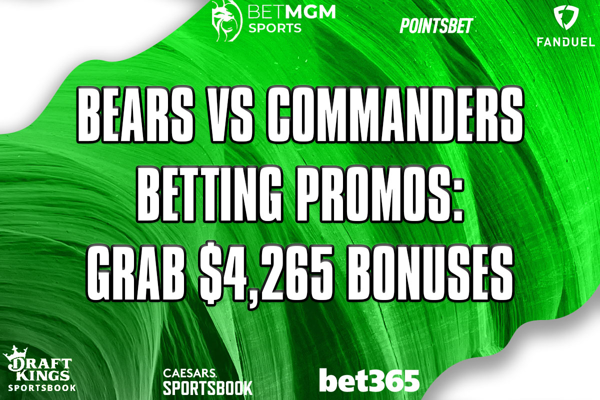 Football Betting Promos For NFL Sunday: Bet365, BetMGM, & more