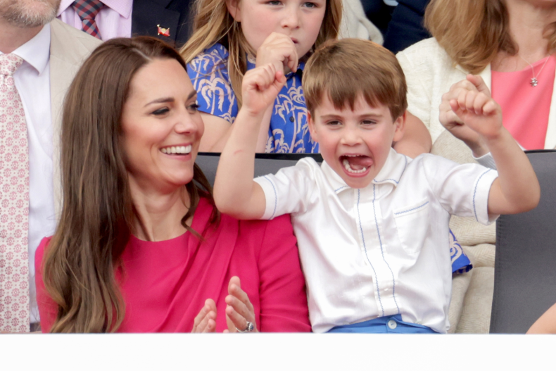 Prince Louis and Kate Middleton Jubilee Pageant