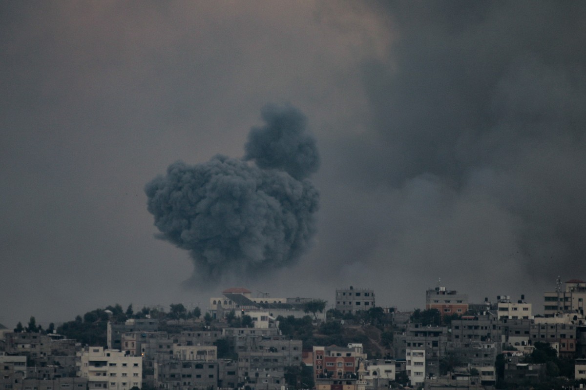 L’armée de l’air israélienne a largué 2 000 armes et 1 000 tonnes de bombes sur Gaza