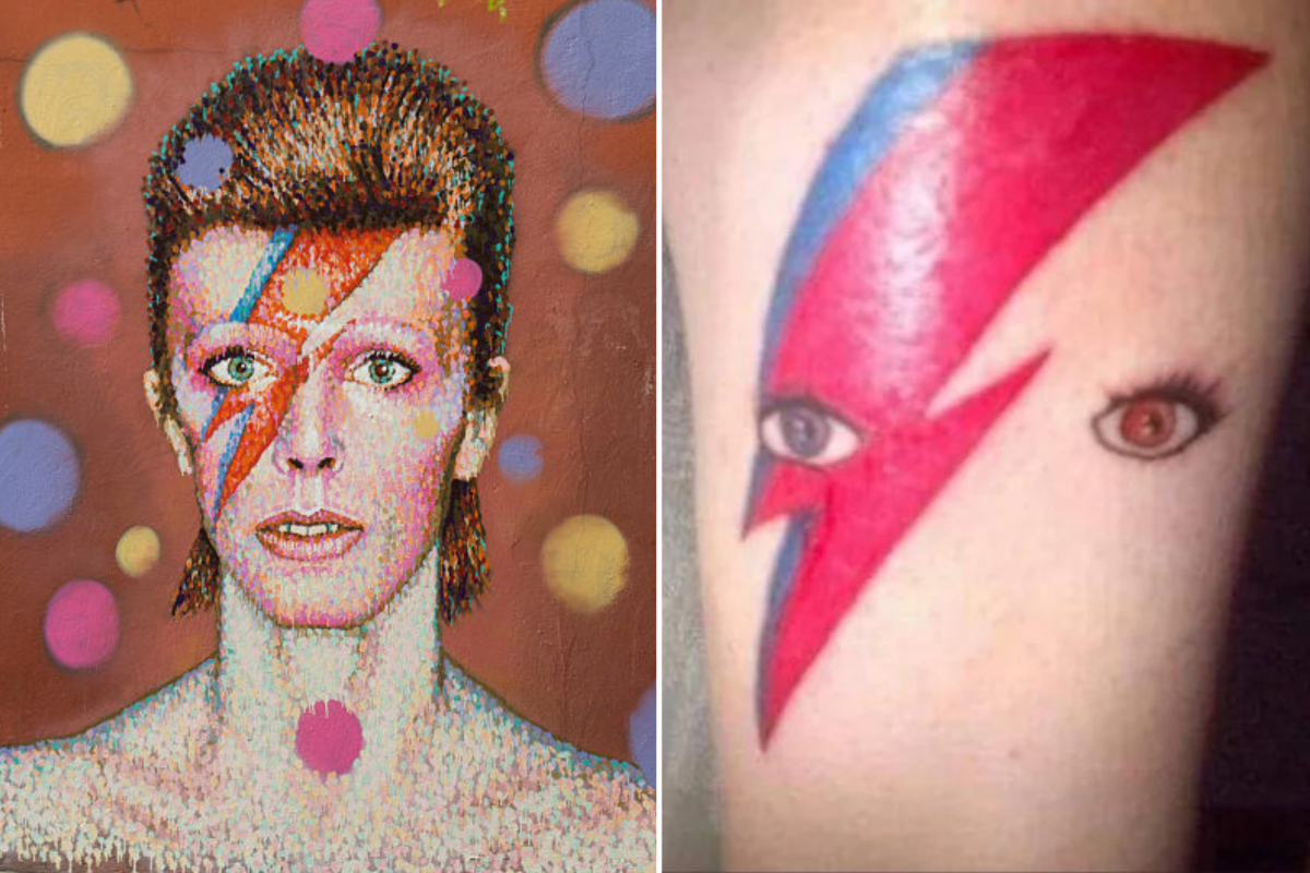 Bowie tattoo