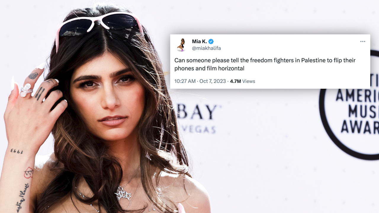 1280px x 720px - What Mia Khalifa Has Said About the Israeli-Palestinian Conflict