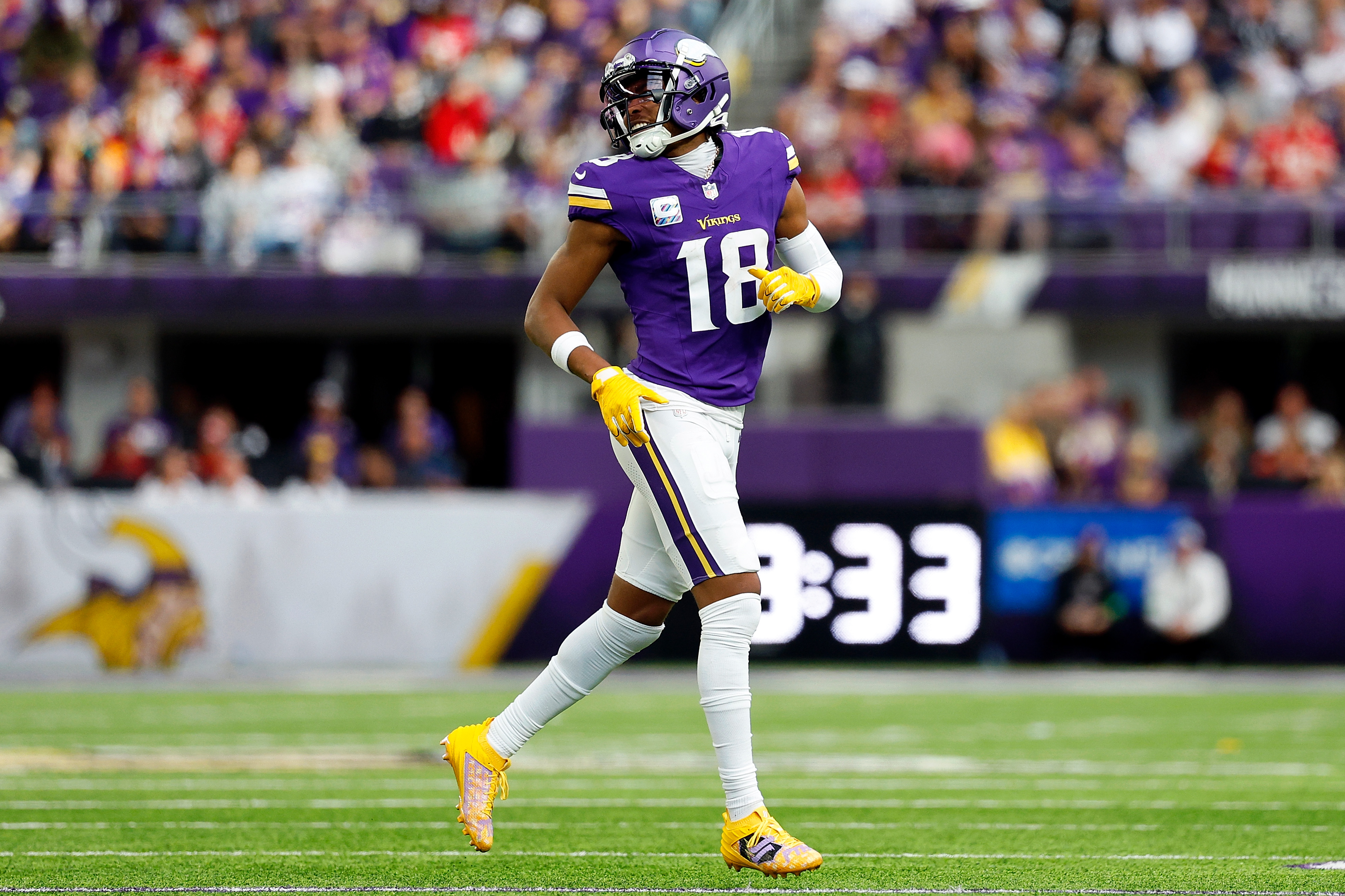 Vikings WR Justin Jefferson (hamstring) to miss next 4 games - ESPN