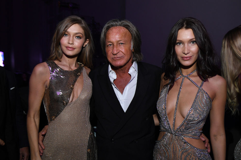 Gigi Hadid, Mohamed Hadid, Bella Hadid, 2016