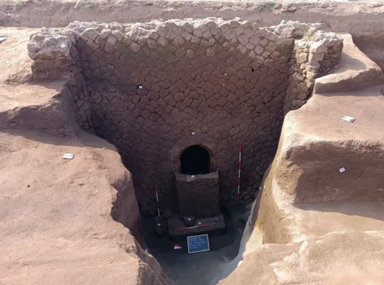 Tomb entrance