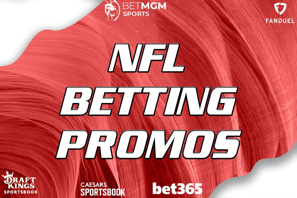 Football Betting Promos For NFL Sunday: Bet365, BetMGM, & more