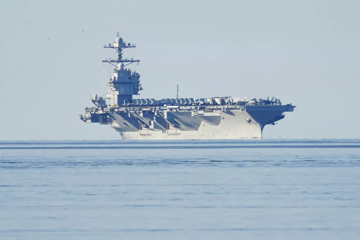 What Role Will USS Gerald R. Ford Play in Israel War? - Vimarsana News