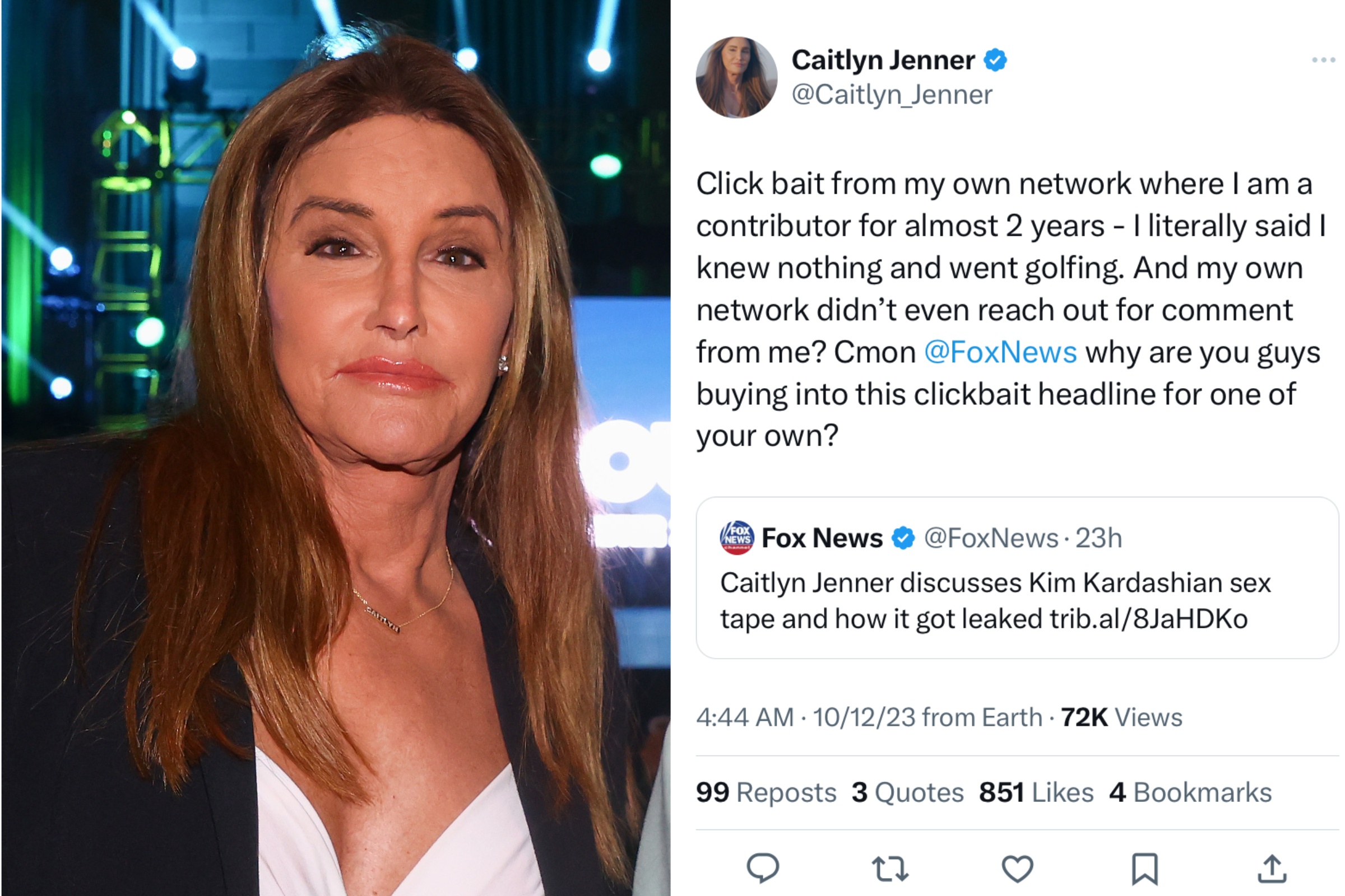 Caitlyn Jenner Lashes Out At Fox News - Newsweek