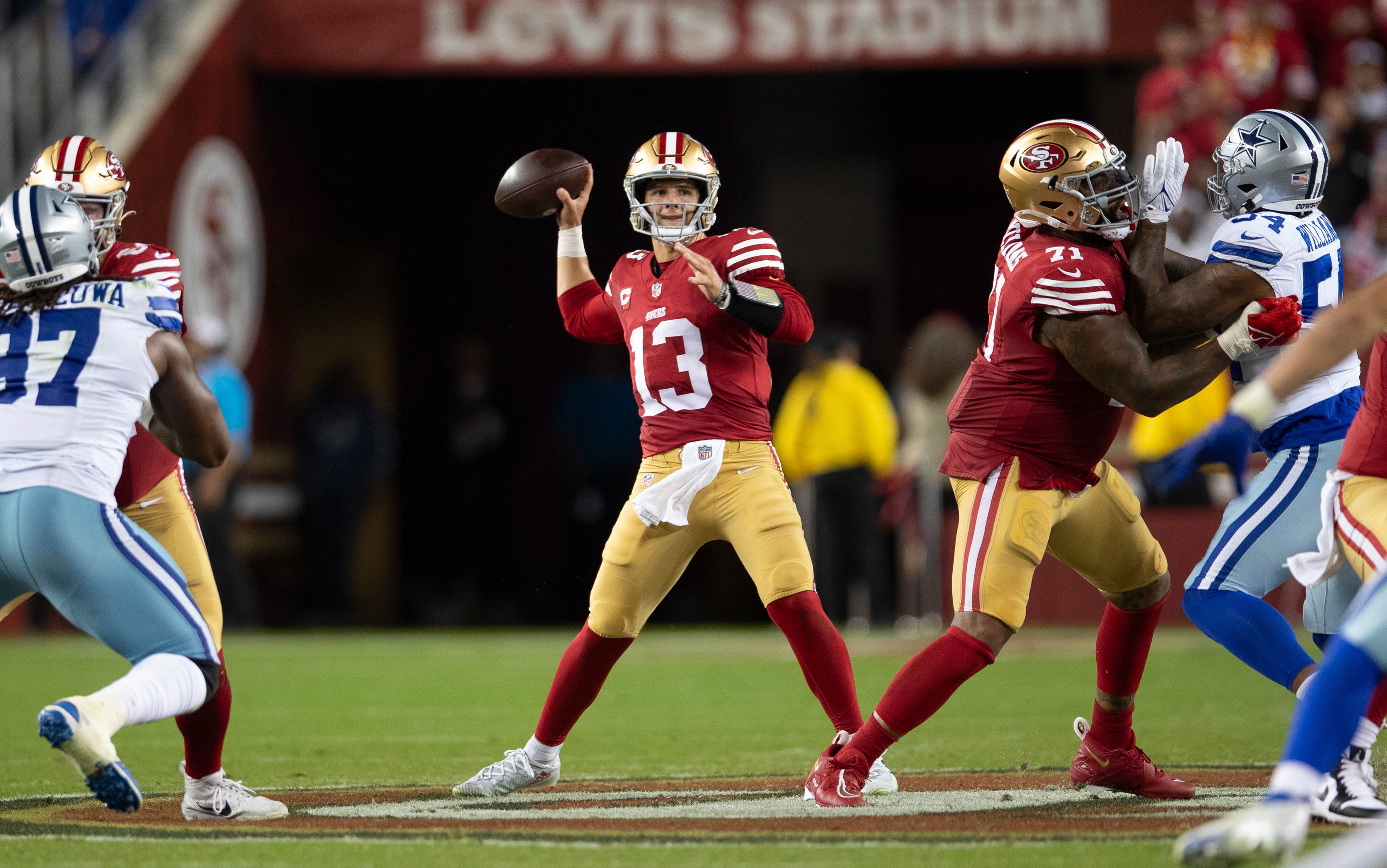 Debate it if you must, but the 49ers' starting QB in 2023 is Brock Purdy