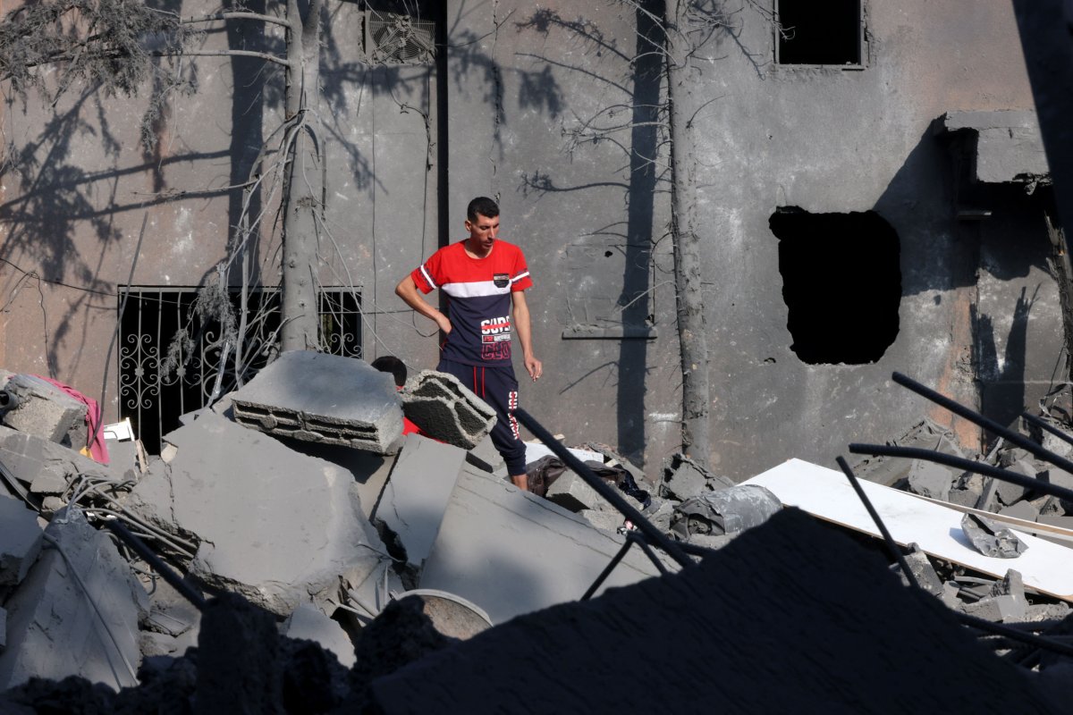 Gaza Strip rubble