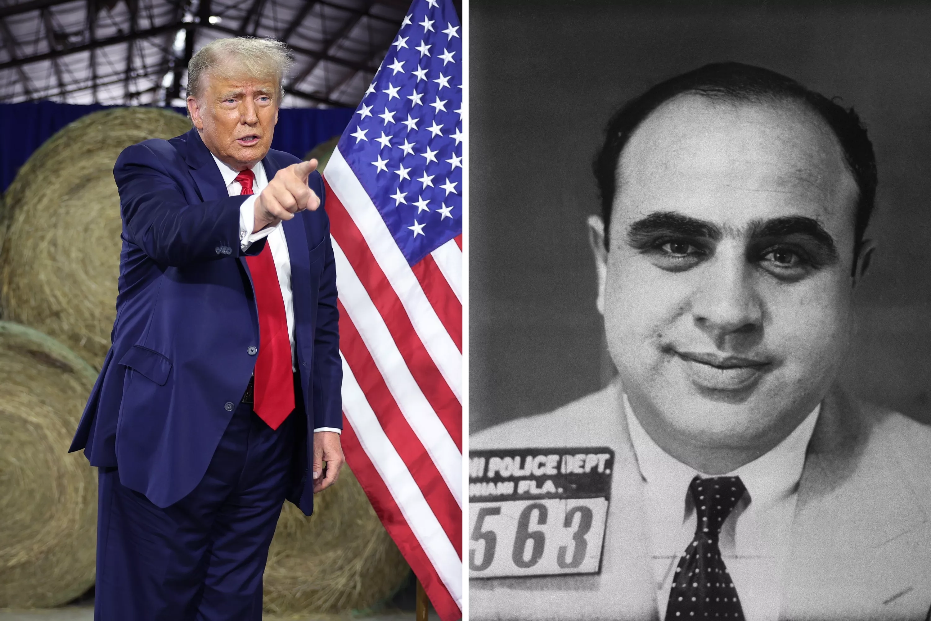 Donald Trump Compares Himself to Al Capone After Gag Order - Vimarsana News