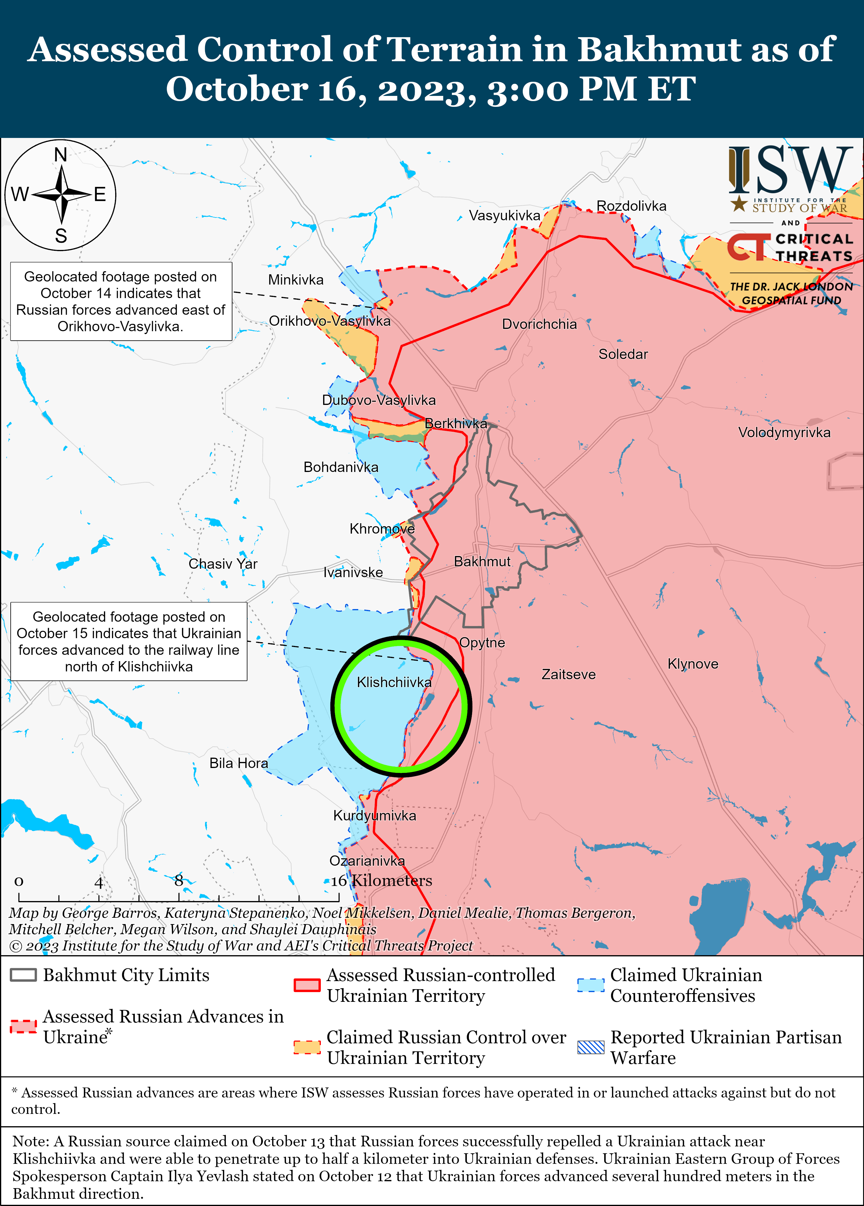 Ukraine Maps Show Bakhmut Advances, Russia's 'Marginal' Avdiivka Gains ...