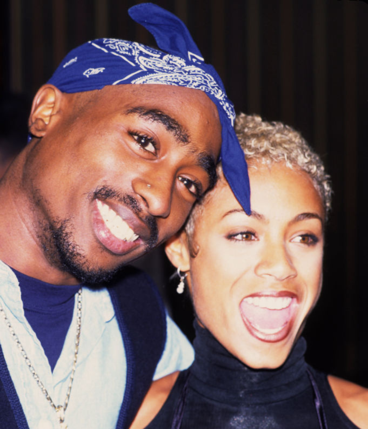 Tupac Shakur and Jada Pinkett Smith, 1996